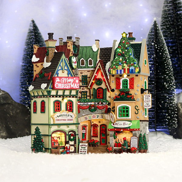 is The Season Shops božićne trgovine minijaturno selo