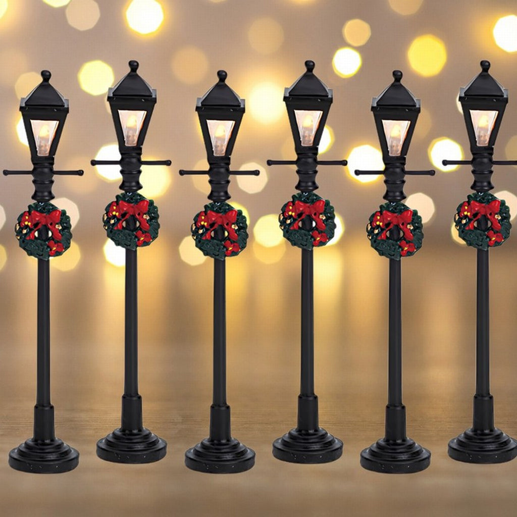 GAS LANTERN STREET LAMP SET OD 6