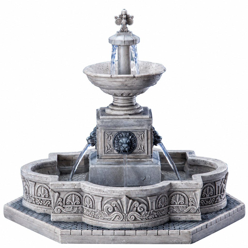 MODULAR PLAZA-FOUNTAIN