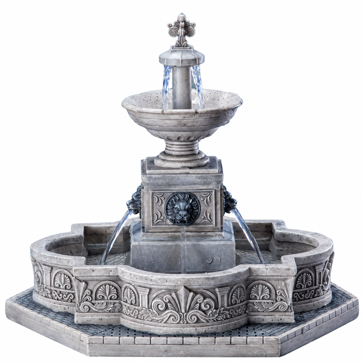 MODULAR PLAZA-FOUNTAIN
