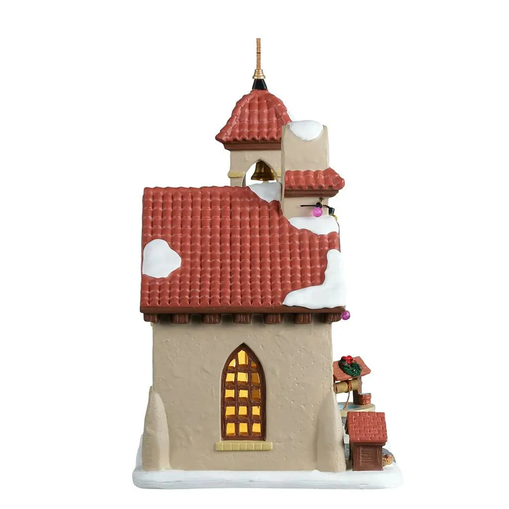 San Santiago Parish božićna crkvica Lemax